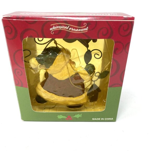 Costco Whimsical Ornament Rustic Country Farmhouse Santa And Birdhouse - Picture 6 of 9